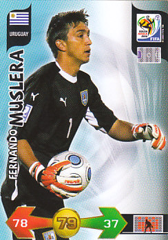 Fernando Muslera Uruguay Panini 2010 World Cup #332